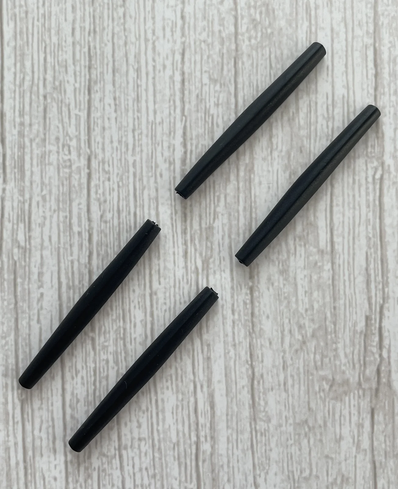 Black Replacement Earsocks for Oakley RX Valve OX3093 Eyeglass Rubber Ear Socks 3