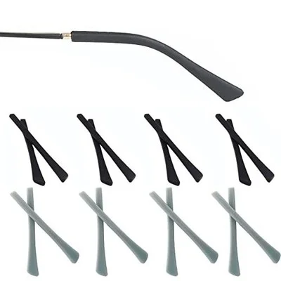 Eyeglass Replacement Temples, Silicone Eyeglass End Tips Ear Sock Pieces Tube Sl